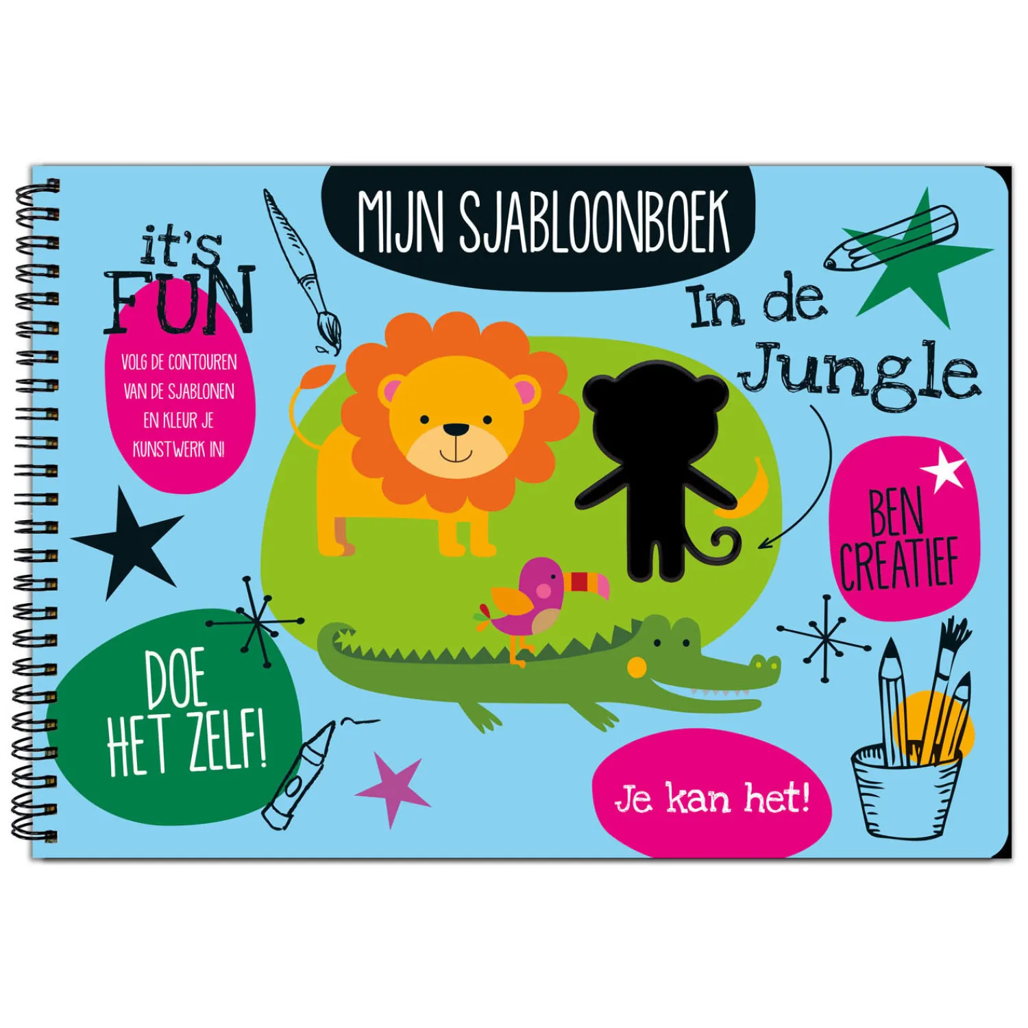 Mijn Sjabloonboek - In de jungle>