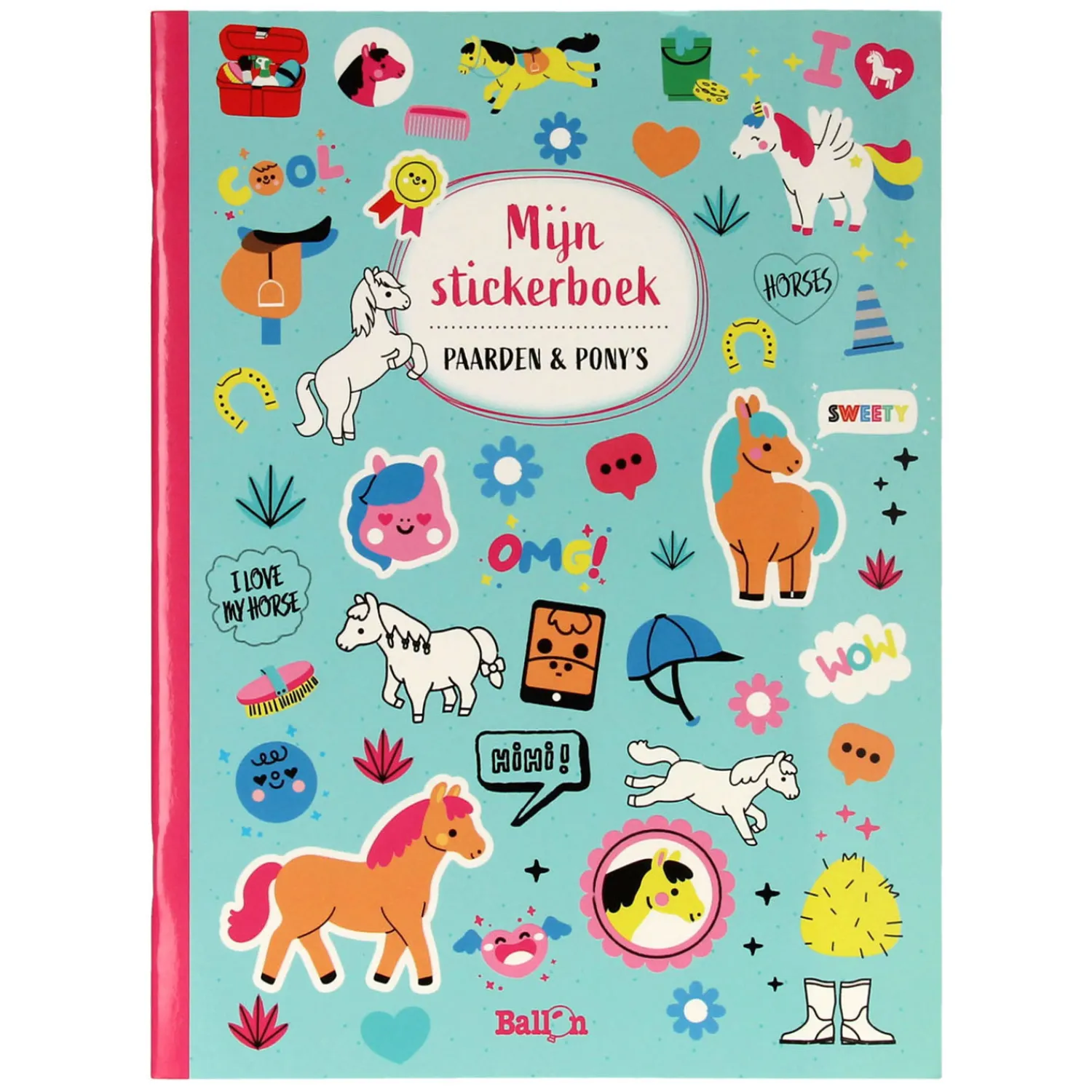 Mijn Sticker- en Activiteitenboek - Paarden en Pony's>Standaard Uitgeverij Best