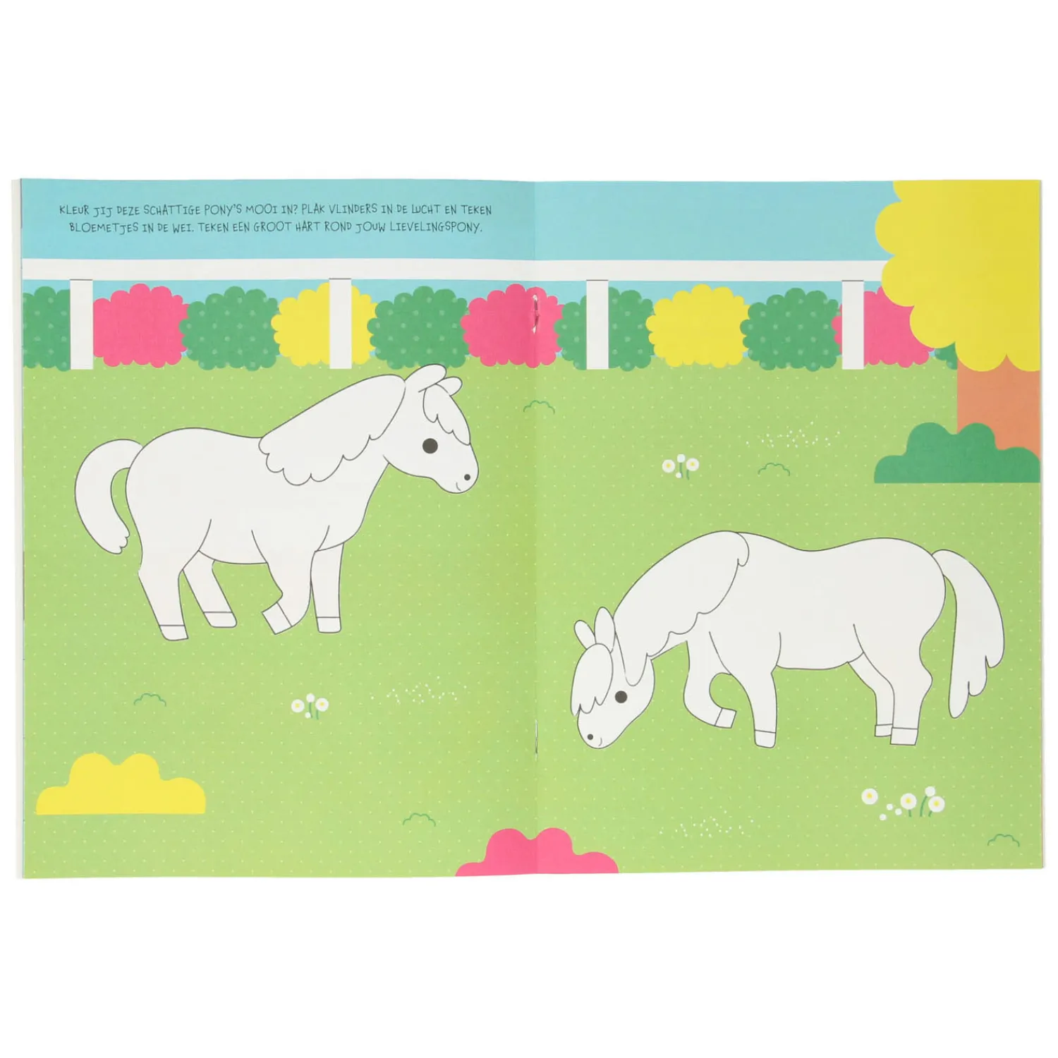 Mijn Sticker- en Activiteitenboek - Paarden en Pony's>Standaard Uitgeverij Best
