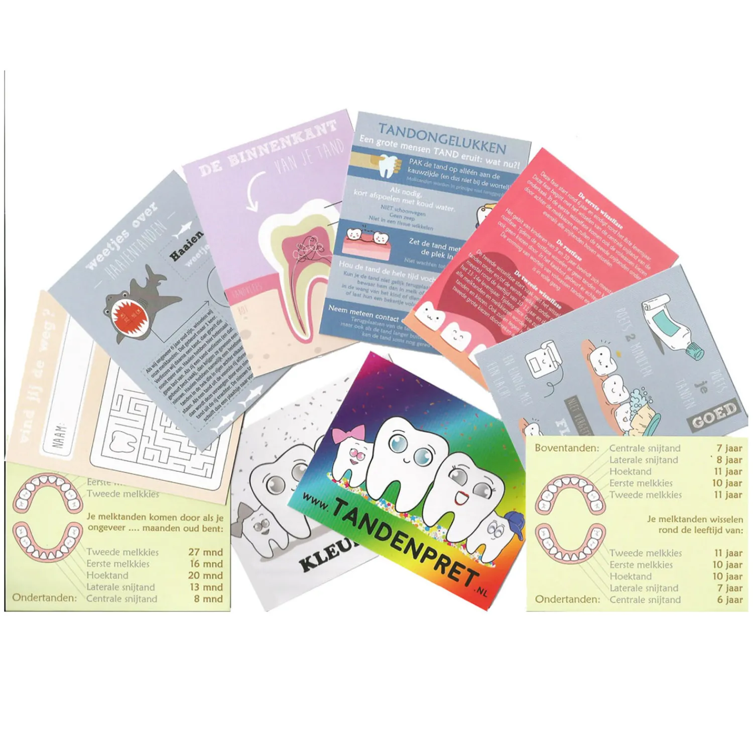 Mijn Tandenboekje Nijlpaard en Beer Outlet