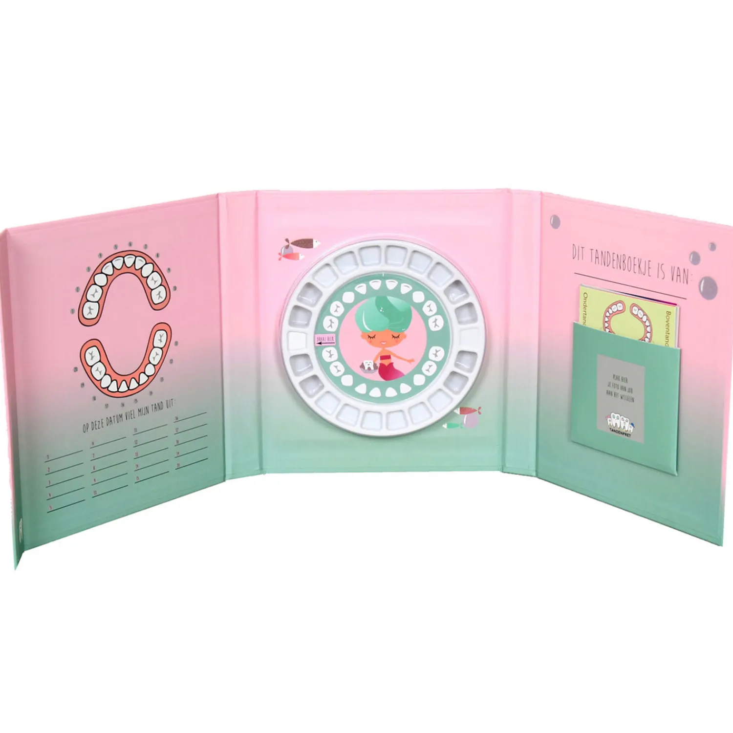 Mijn Tandenboekje Zeemeermin Discount