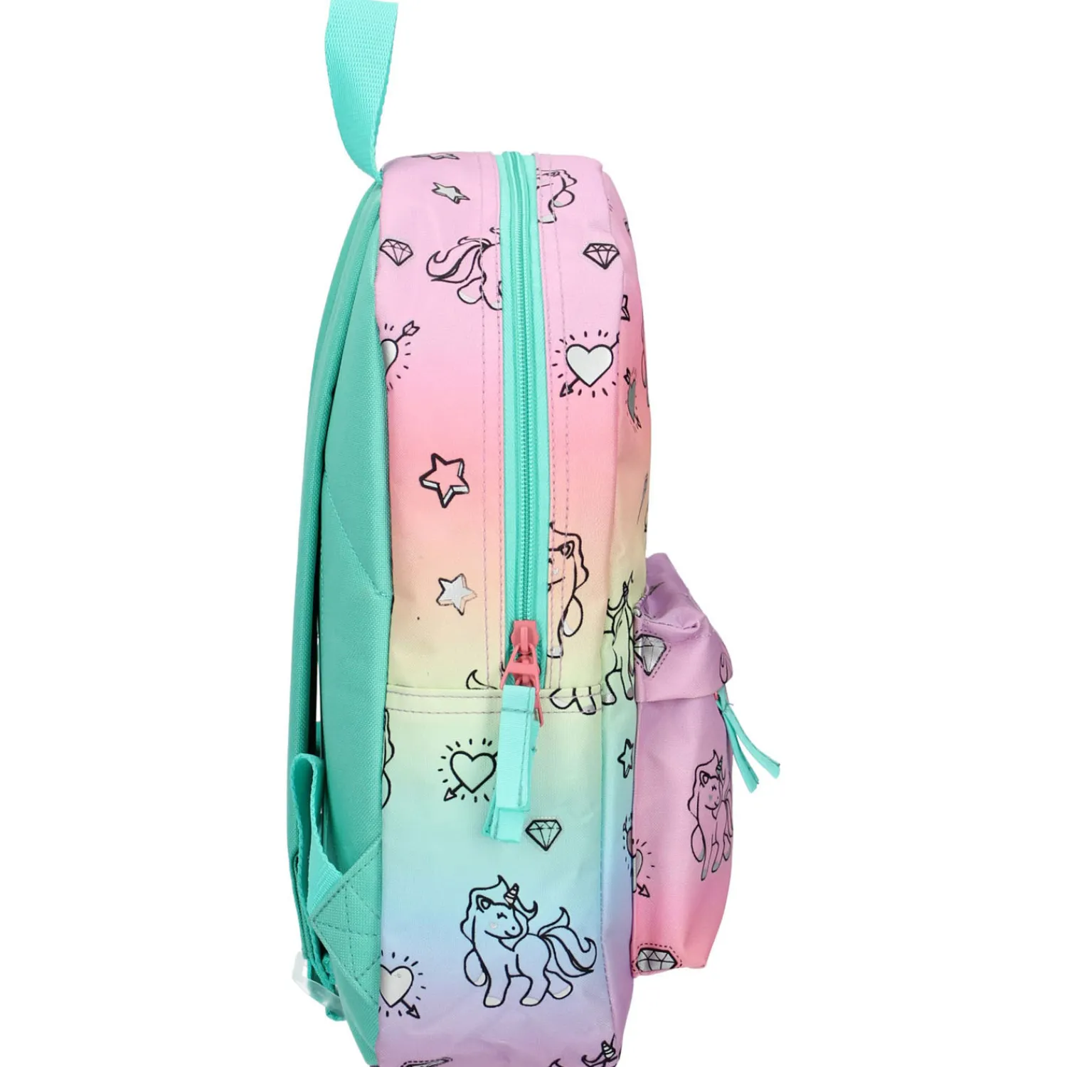 Regenboog en Eenhoorns Rugzak>Milky Kiss New