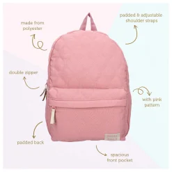Rugzak Sweet Bliss Roze-Milky Kiss