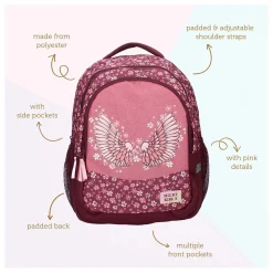 Rugzak Wild Bliss Bloemen, 3-vaks-Milky Kiss New