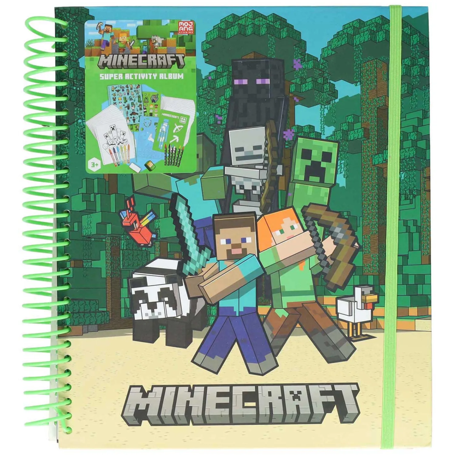 Minecraft Super Activiteitenboek met Stickers-