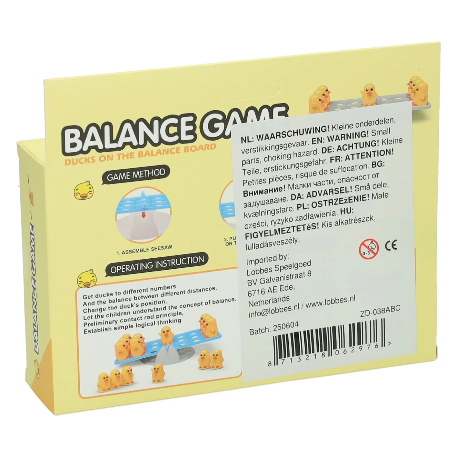 Mini Balansspel Dieren> New