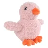 Mini Club Eend Knuffel Pluche Roze, 12cm Best