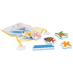 Mini Club Foam Bad Plakfiguren Zeedieren, 16dlg. Outlet