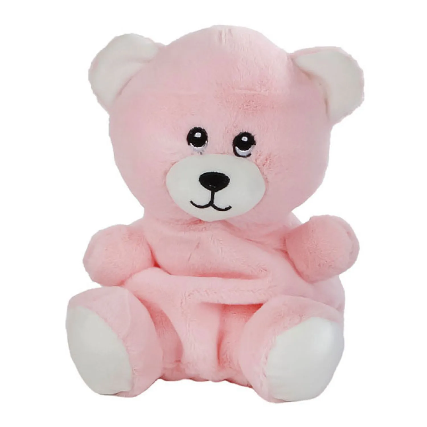 Mini Club Knuffel Beer Pluche - Roze, 20cm- Outlet