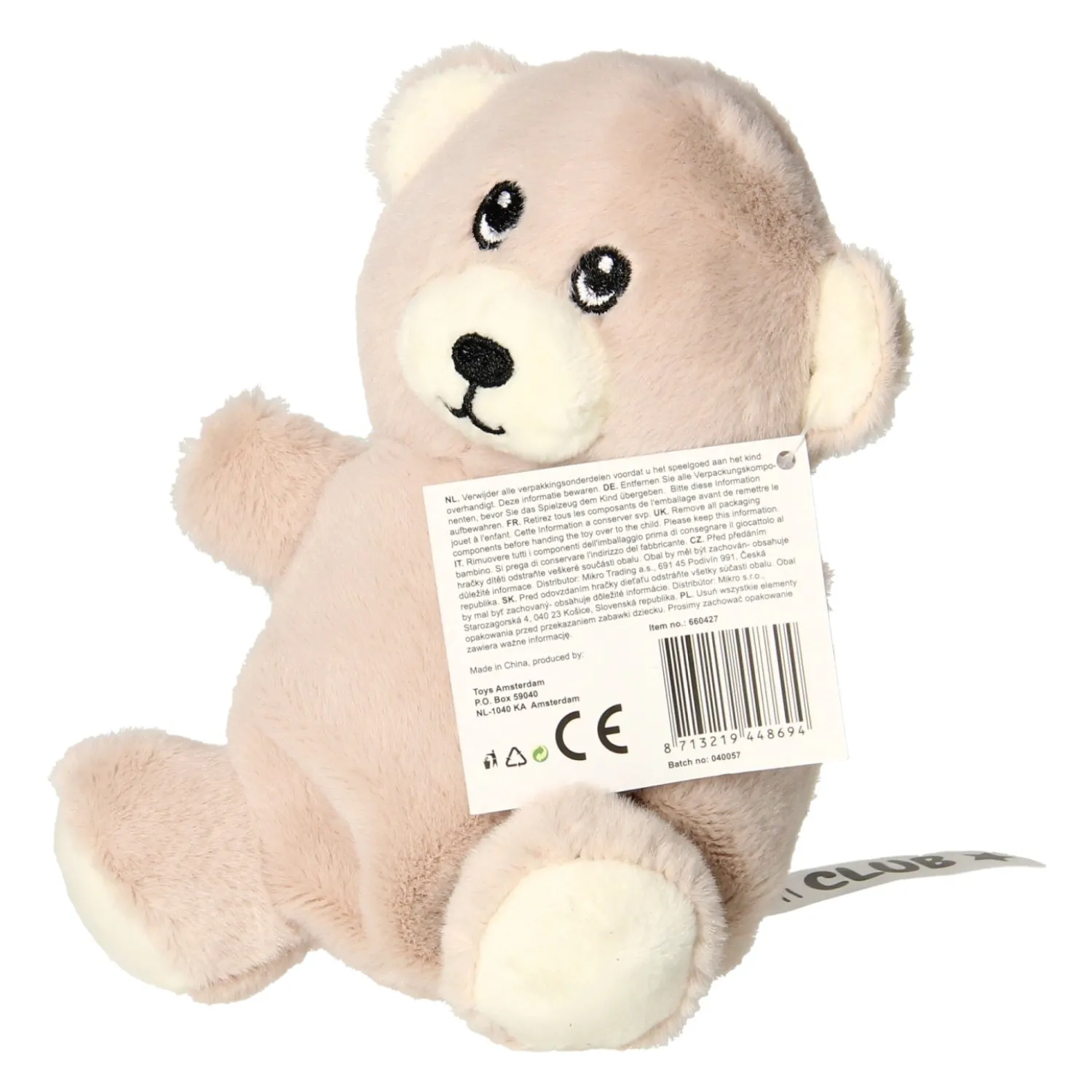 Mini Club Pluchen Beer - Lichtbruin> Best