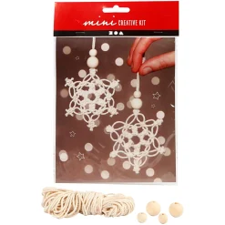 Creativ Company Mini Creative Kit Macrame Sneeuwvlok New