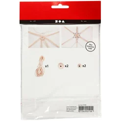 Creativ Company Mini Creative Kit Macrame Sneeuwvlok New