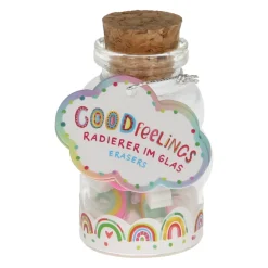Mini Gummetjes Regenboogwolken in Glas, 12st.- Online