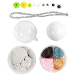 Mini Hobbyset Robot Boetseren Grijs en Roze-Creativ Company Best