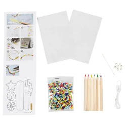 Creativ Company Mini Hobbyset Sieraden Krimpfolie Armbanden Geel Sale