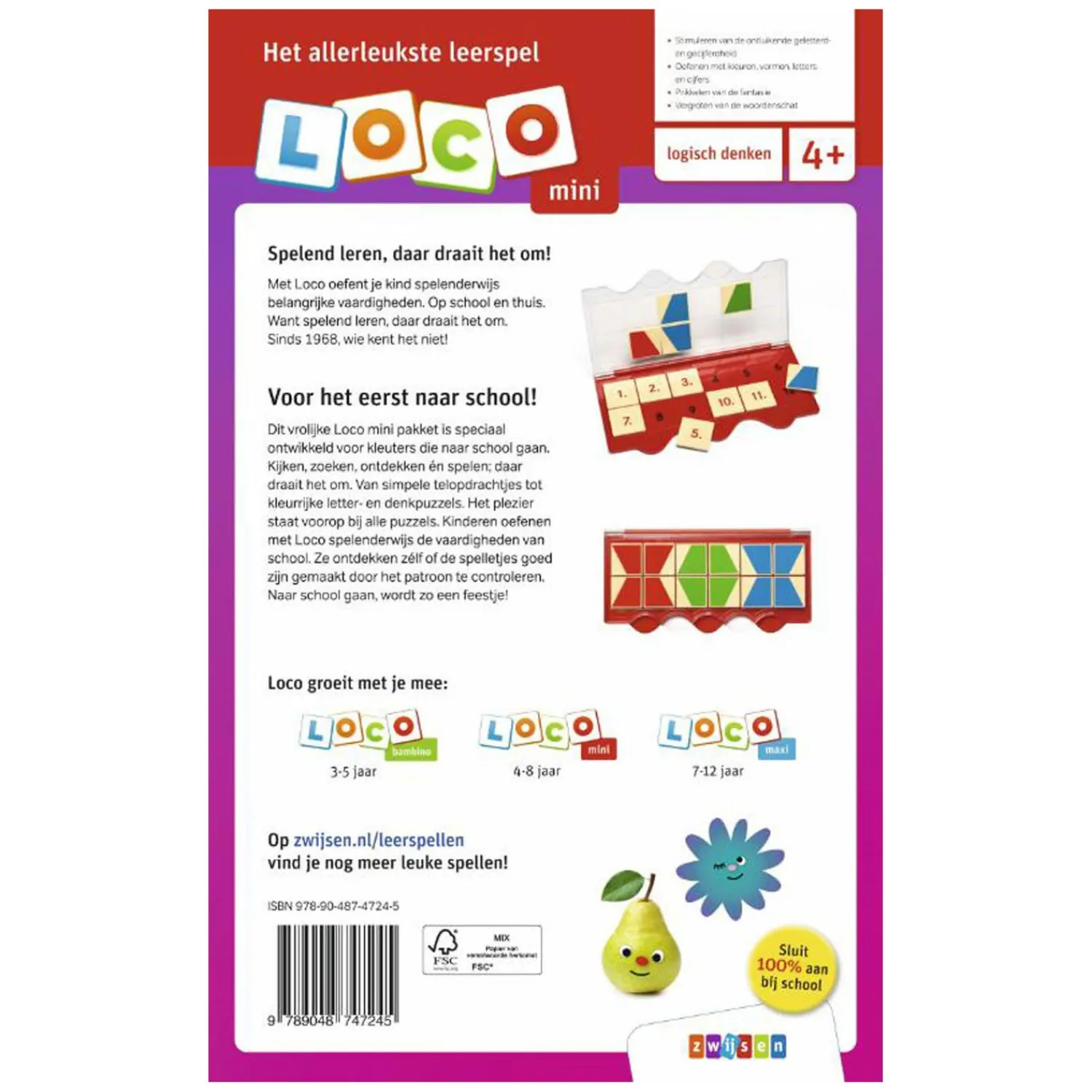 Mini Loco Pakket - Ik ga naar de Kleuterklas>WPG Uitgevers Online