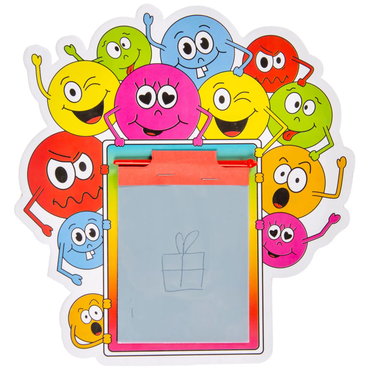 Mini Magnetisch Tekenbord Lachgezicht-Duckiez Clearance