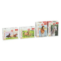 Mini Puzzel Paarden, 54st. Online
