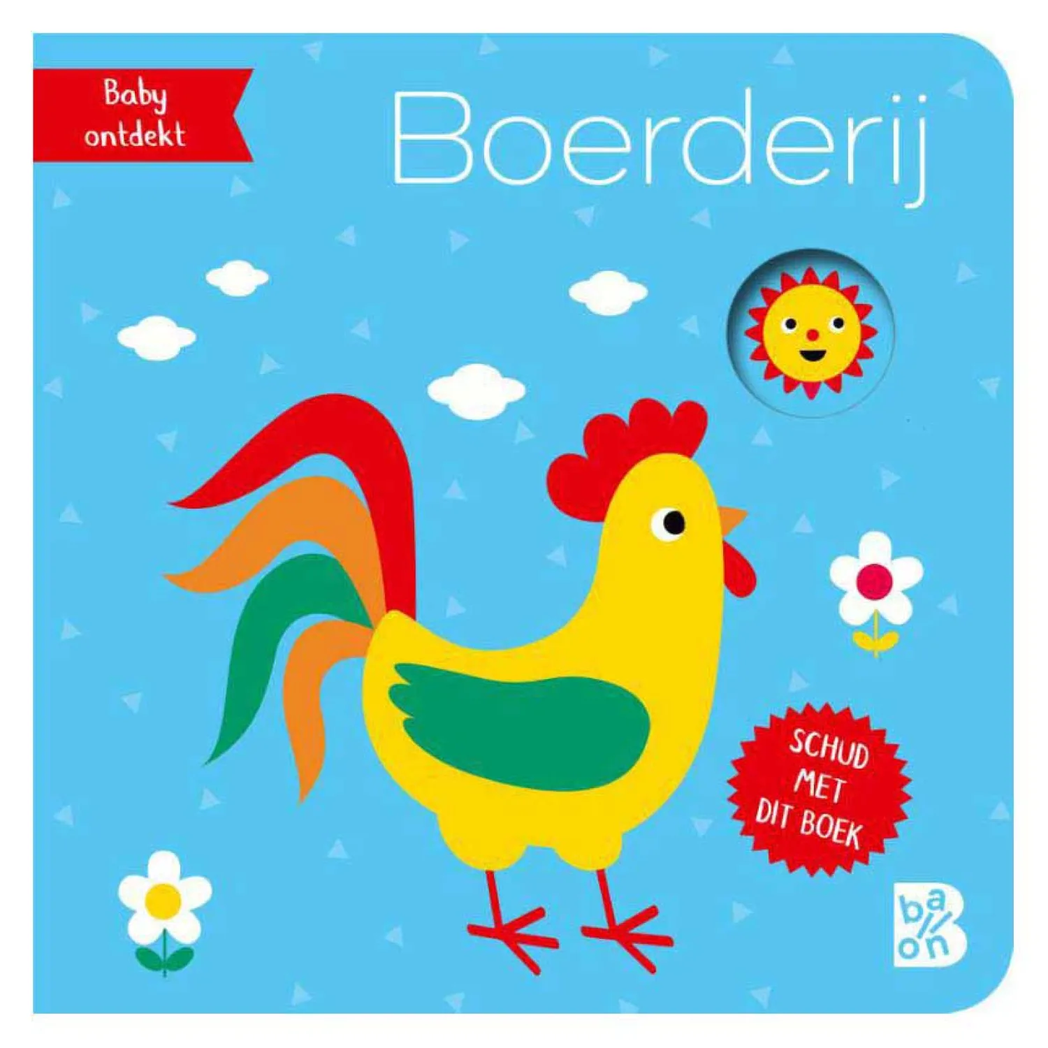 Standaard Uitgeverij Mini Schudboekje Met Rammelaar - Boerderij Online