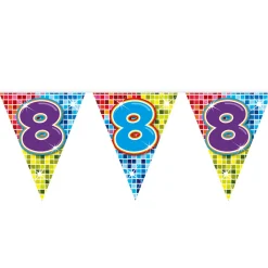 Mini Vlaggenlijn Blocks 8 jaar, 6mtr.>Folat BV Discount