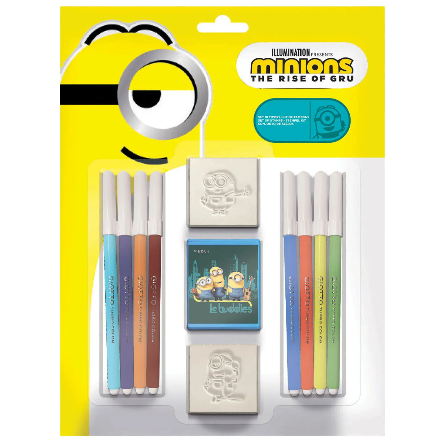 Minions Stempelset, 11dlg.>Multiprint Outlet