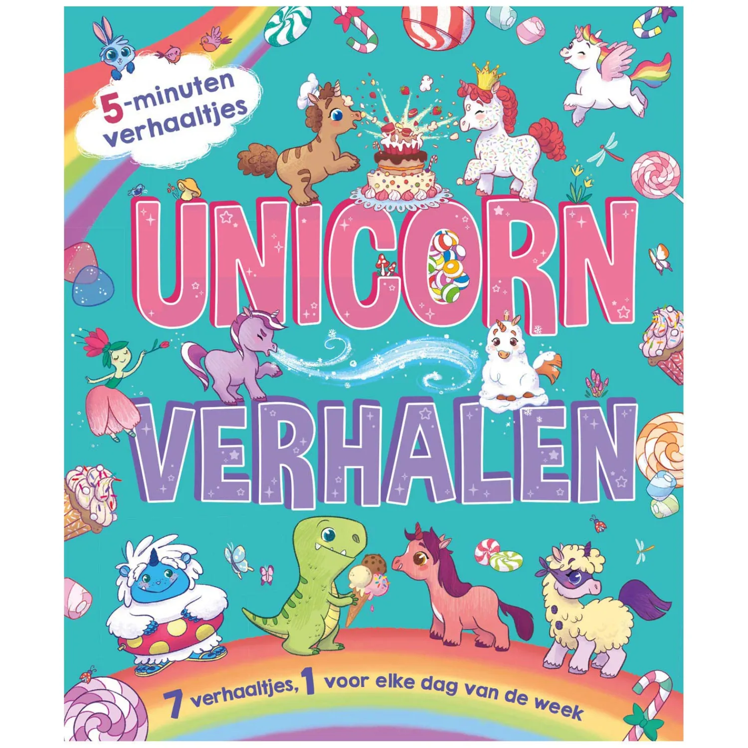 Rebo Publishers 5-Minuten Verhaaltjes - Unicorn Verhalen New