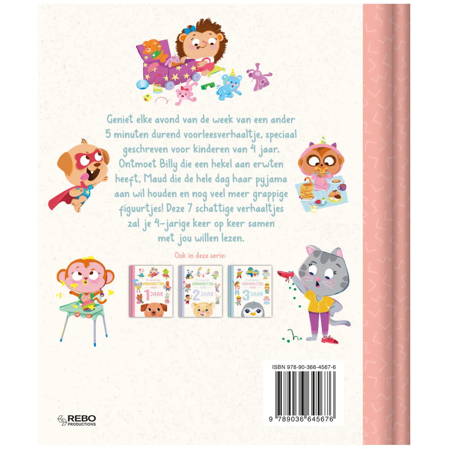 Rebo Publishers 5-Minutenverhaaltjes Voor 4 Jaar