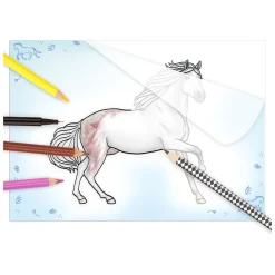 Overtrekboek-Miss Melody Online