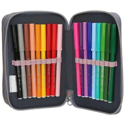 Miss Melody 3-Vaks Etui Gevuld met 3D Effect Clearance