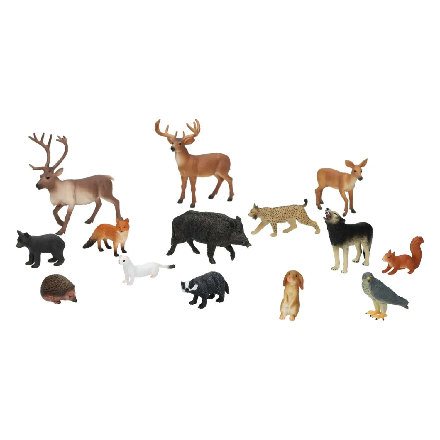 Europese Wilde Dieren Schoolpakket, 14dlg.-Mojo Hot