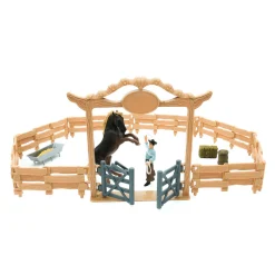 Mojo Farmland Western Ranch met Paard en Cowboy Speelset - 380064 Sale