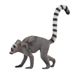 Wildlife Ringstaartmaki met Baby - 387237-Mojo New