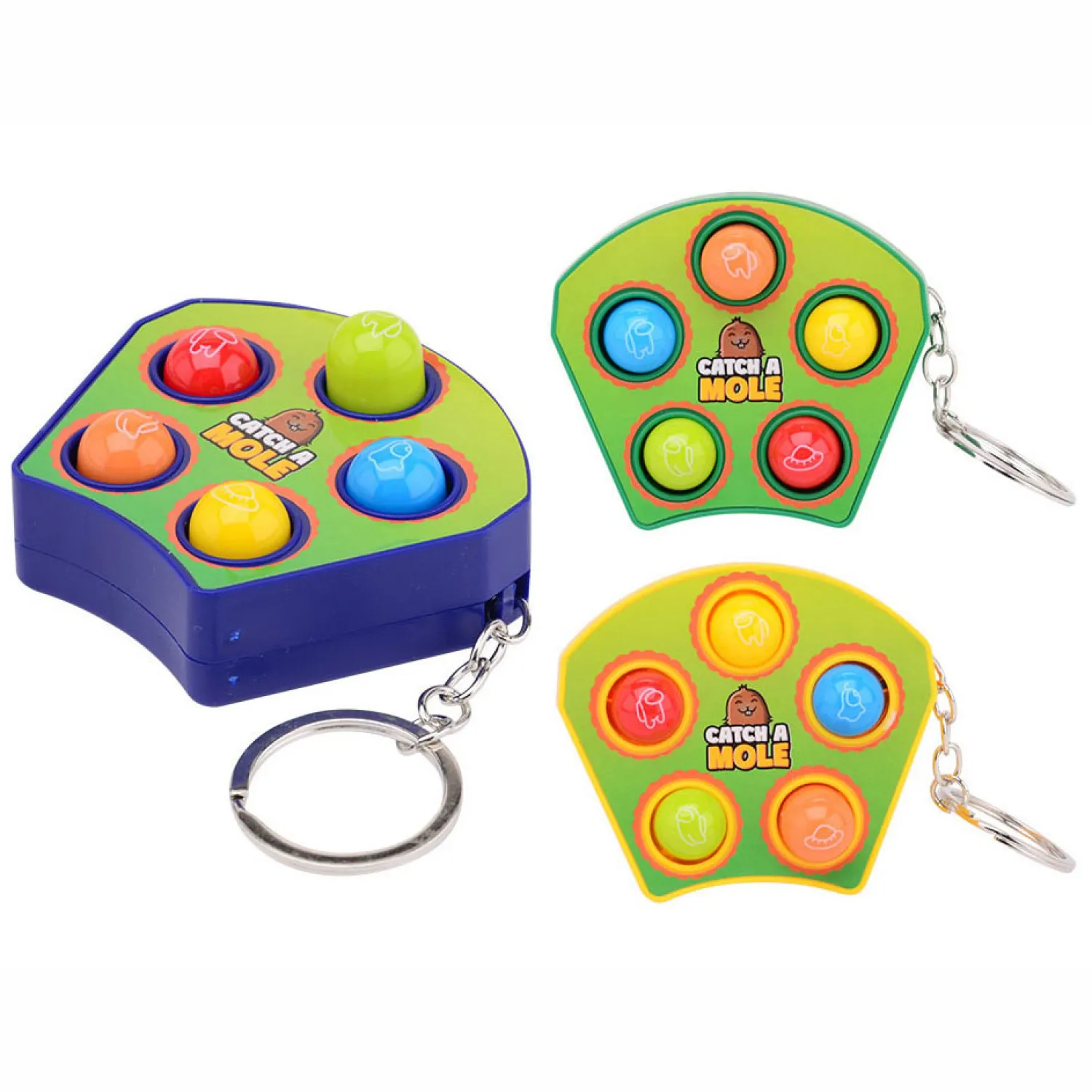 Mollen Meppen Sleutelhangerspelletje-Toi-Toys Discount