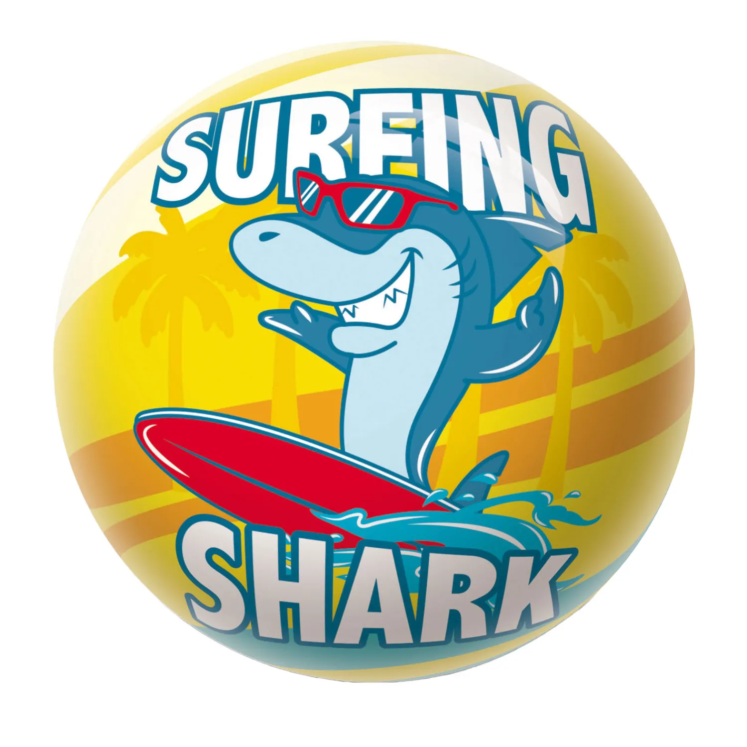 Decorbal Surfing Shark, 23cm>Mondo Online
