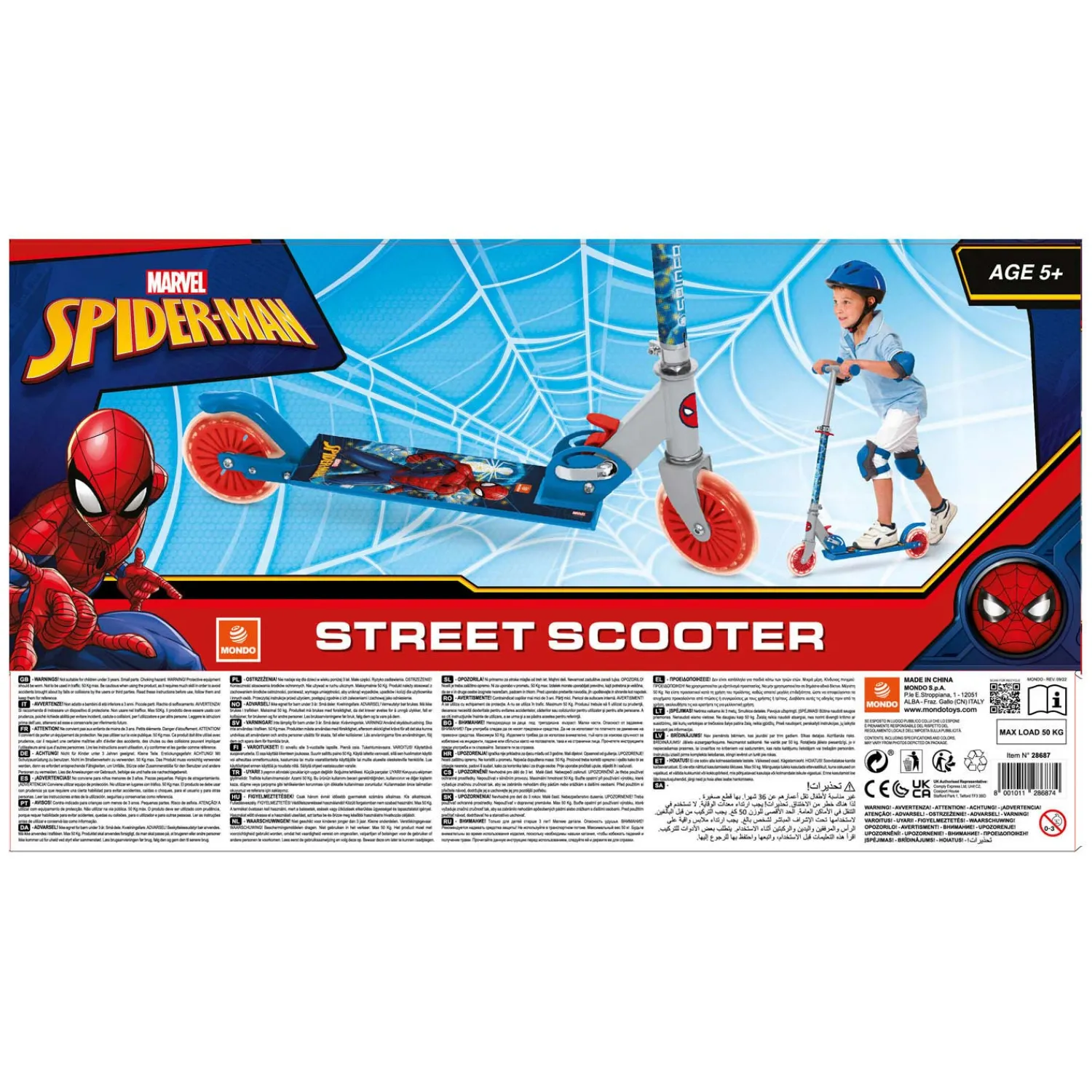 Step Spiderman-Mondo