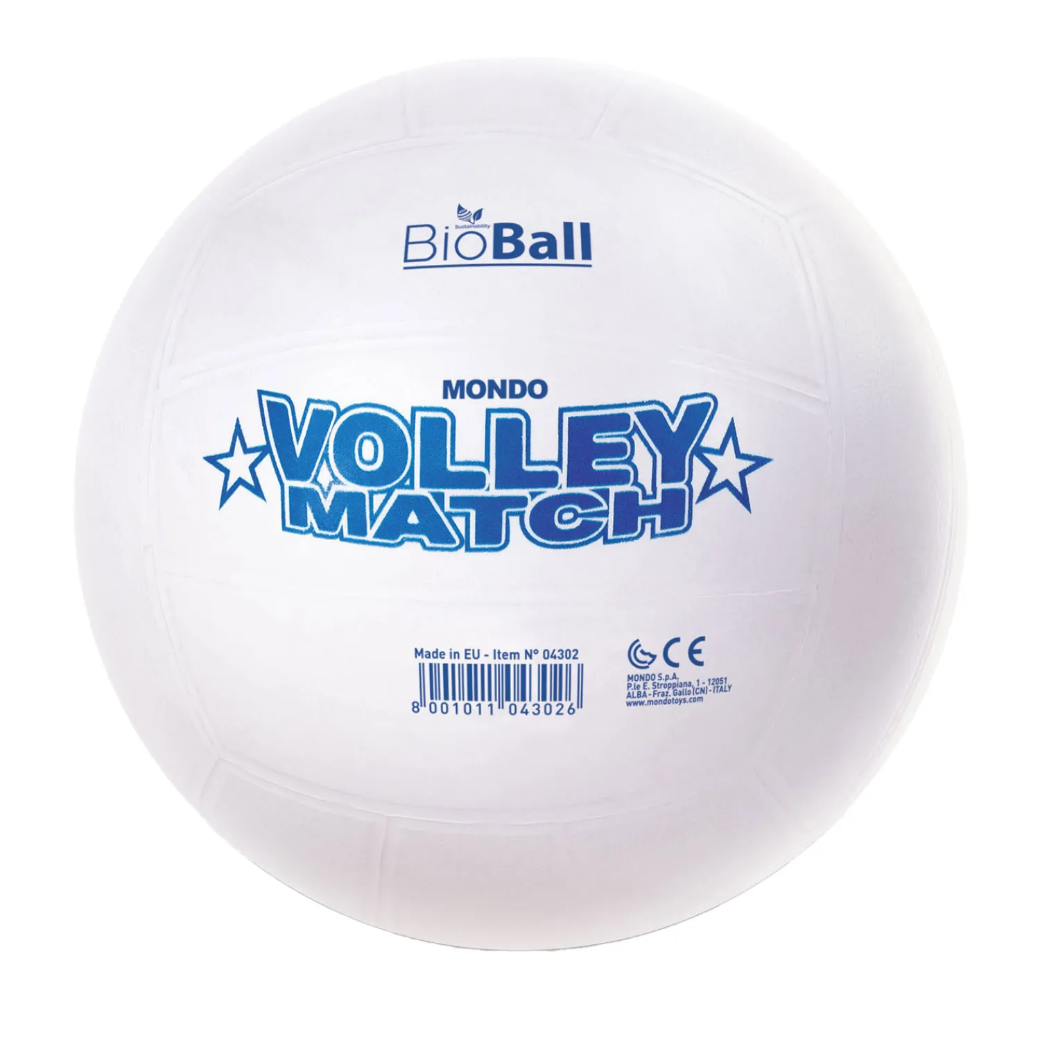 Volleybal Match Wit, 23cm>Mondo Outlet