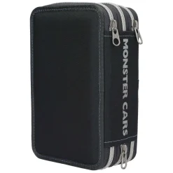 Monster Cars 3-vaks Gevulde Etui Politieauto-Depesche Hot