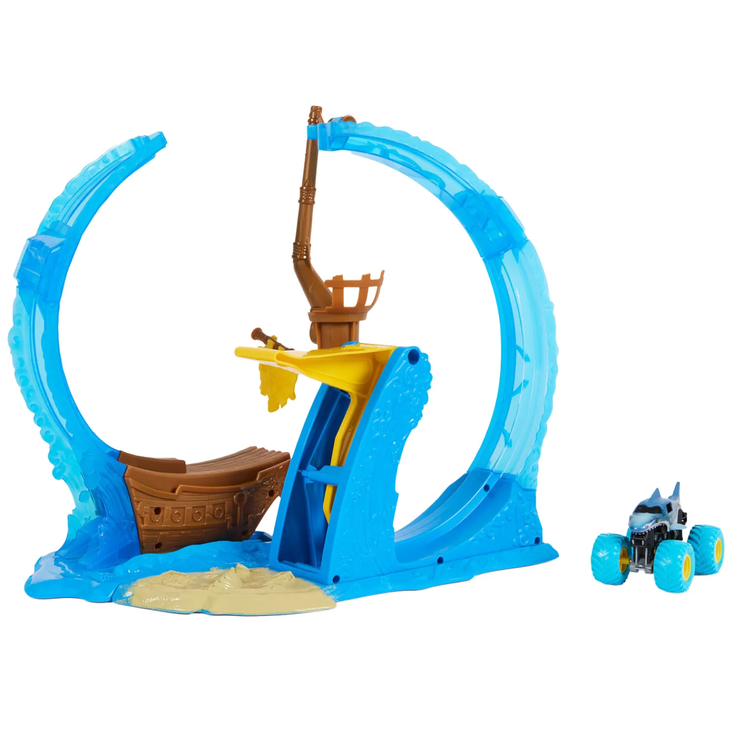 Monster Jam 1:64 Megalodon's Loop of Doom Speelset>Spin Master