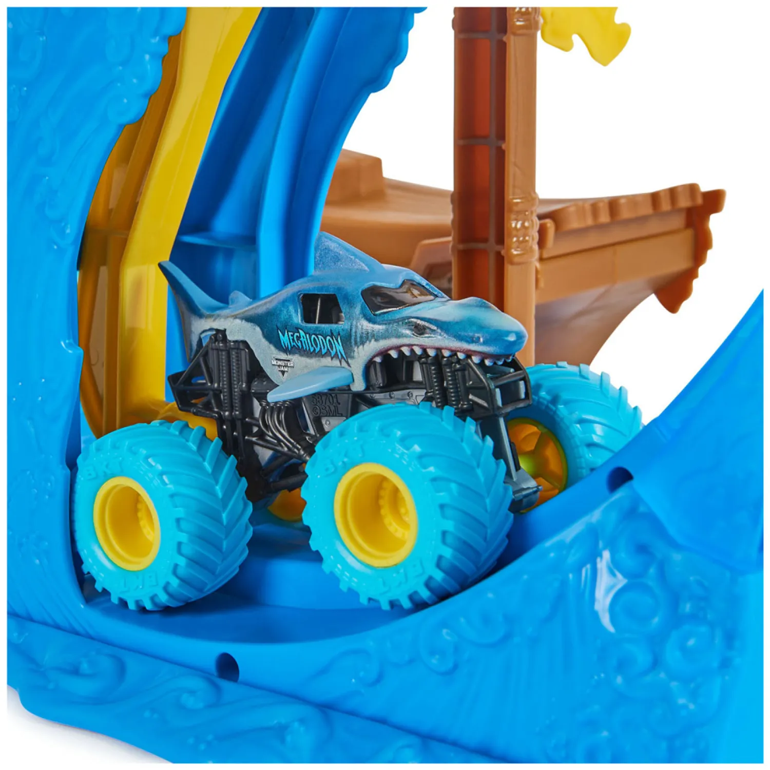 Monster Jam 1:64 Megalodon's Loop of Doom Speelset>Spin Master