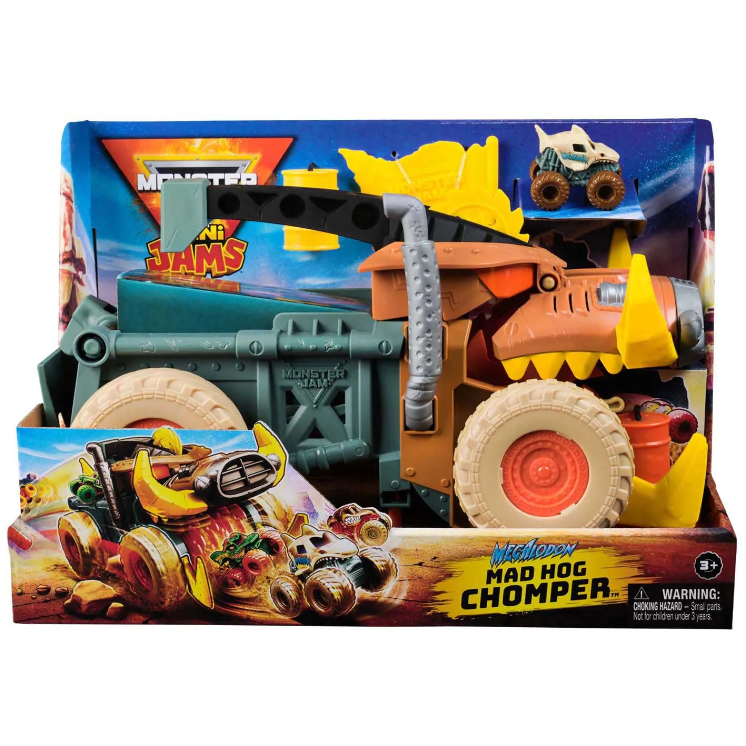 Monster Jam - Mini Jams Warthog Speelset-Spin Master Hot