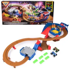 Spin Master Monster Jam 1:64 Supercharge Speedway Racebaan Speelset Sale