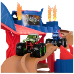 Spin Master Monster Jam 1:64 Supercharge Speedway Racebaan Speelset Sale