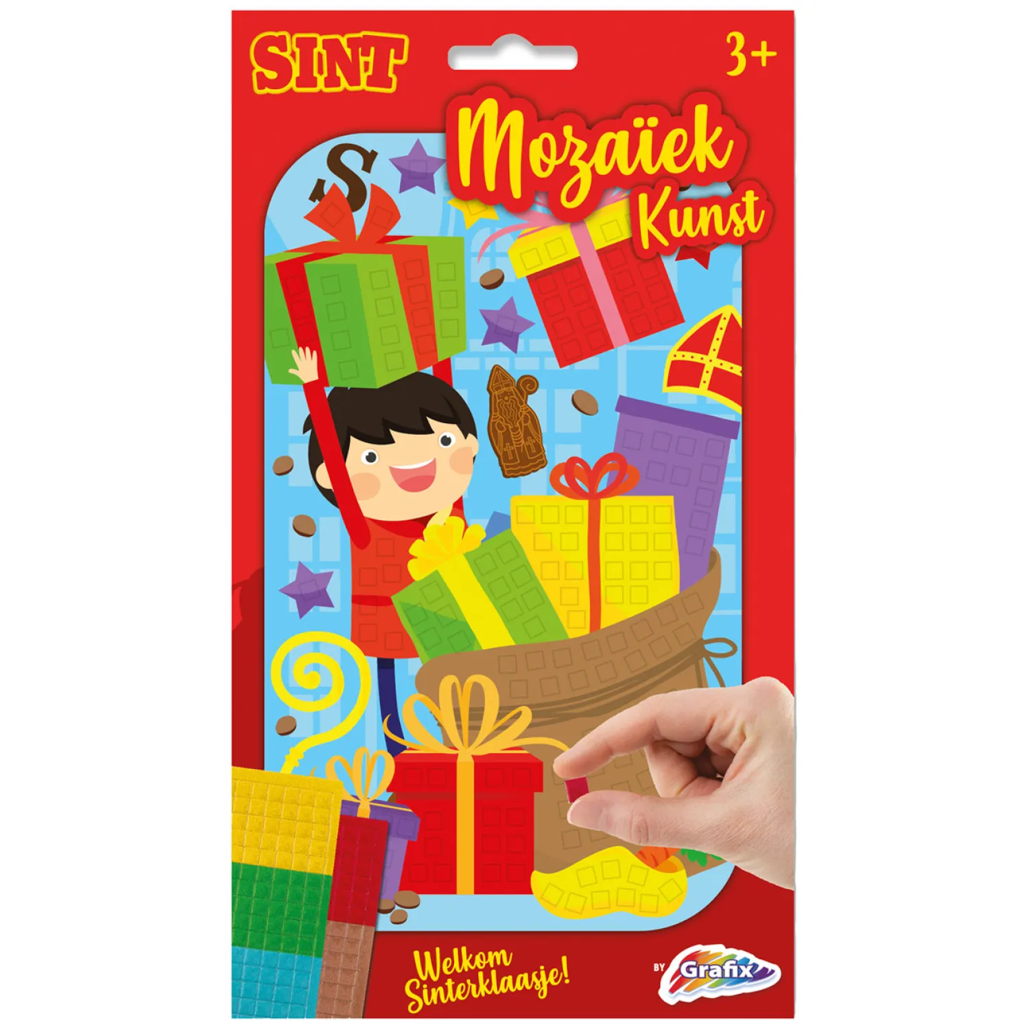 Mozaïekkunst Sinterklaas>Grafix