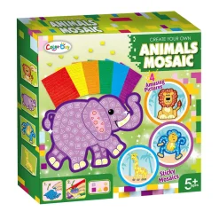 Mozaiek Knutselen Dierentuindieren- Online