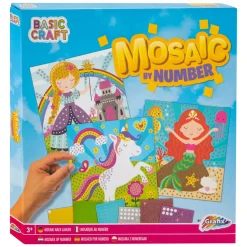 Creative Craft Group Mozaiek op Nummer - Eenhoorn, Prinses en Zeemeermin Best