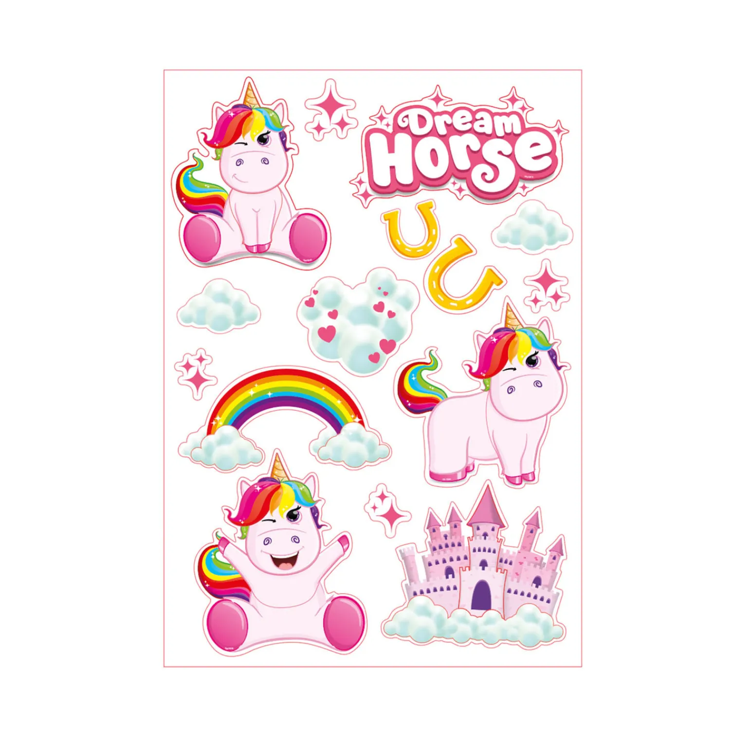 Toi-Toys Muurdeco Stickers Eenhoorn Sale