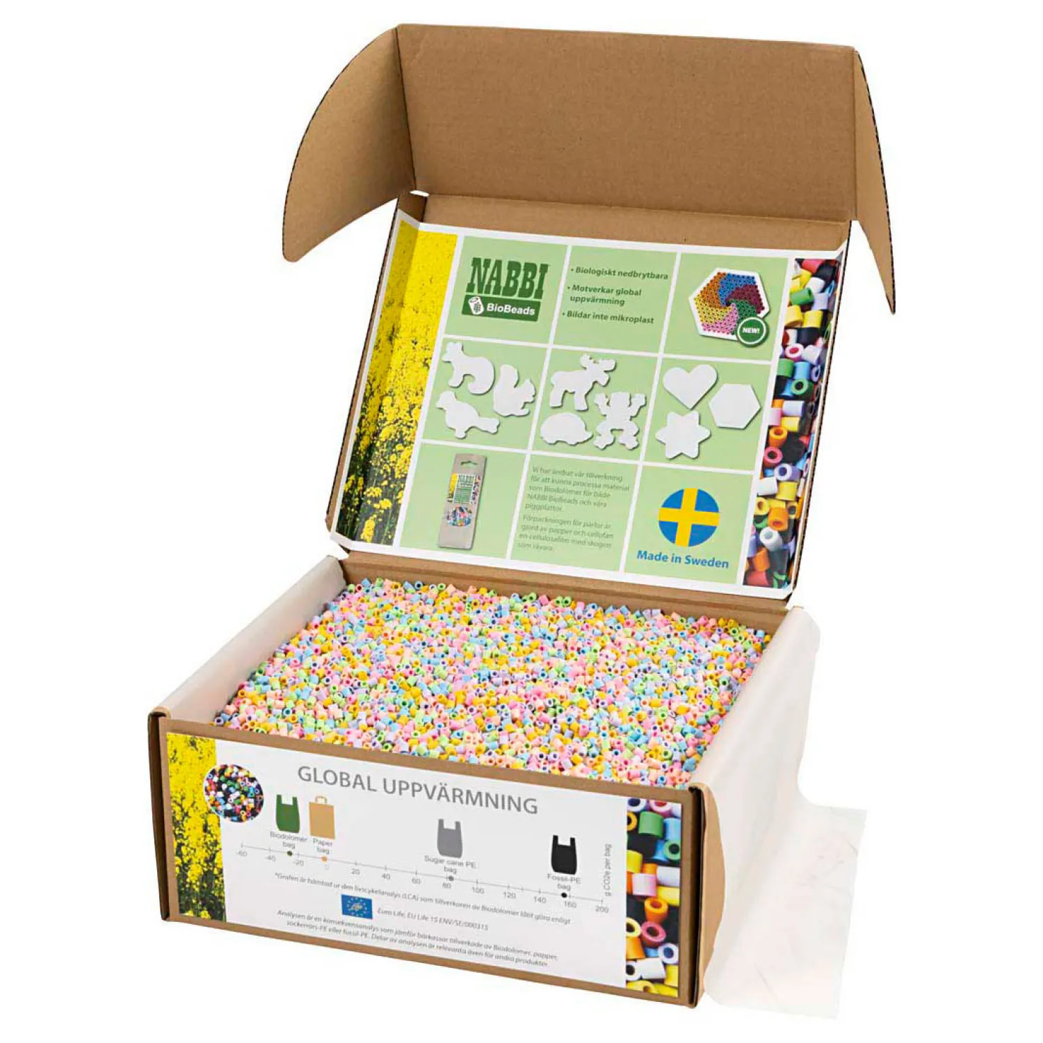 NABBI BioBeads Pastelkleuren - 55000st.-Creativ Company New