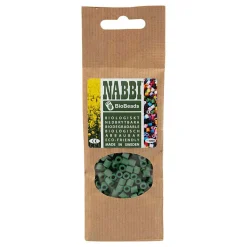 NABBI BioBeads 5x5mm Donkergroen - 1000st.>Creativ Company Outlet