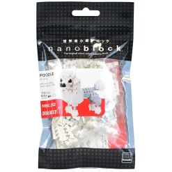 Nano Block Bouwset Poedel - 130st. Hot