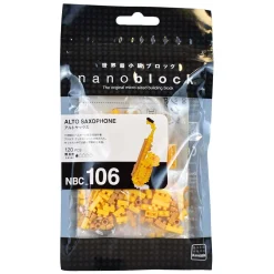 Nano Block Bouwset Saxofoon - 120st. New
